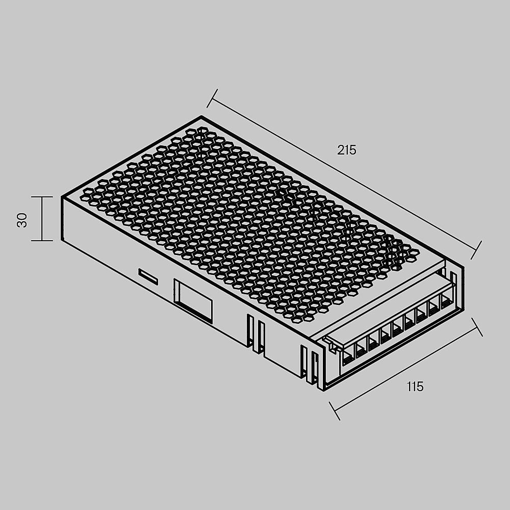 Источник напряжения Maytoni Блоки питания 12В 811012