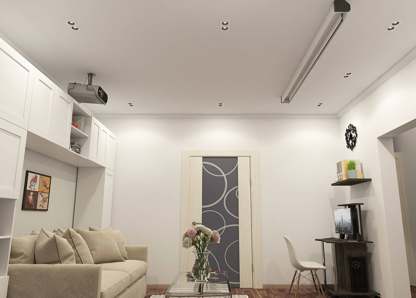 DK3072-WH+BK Встраиваемый светильник Denkirs Dk3020Wb DK3072-WH+BK