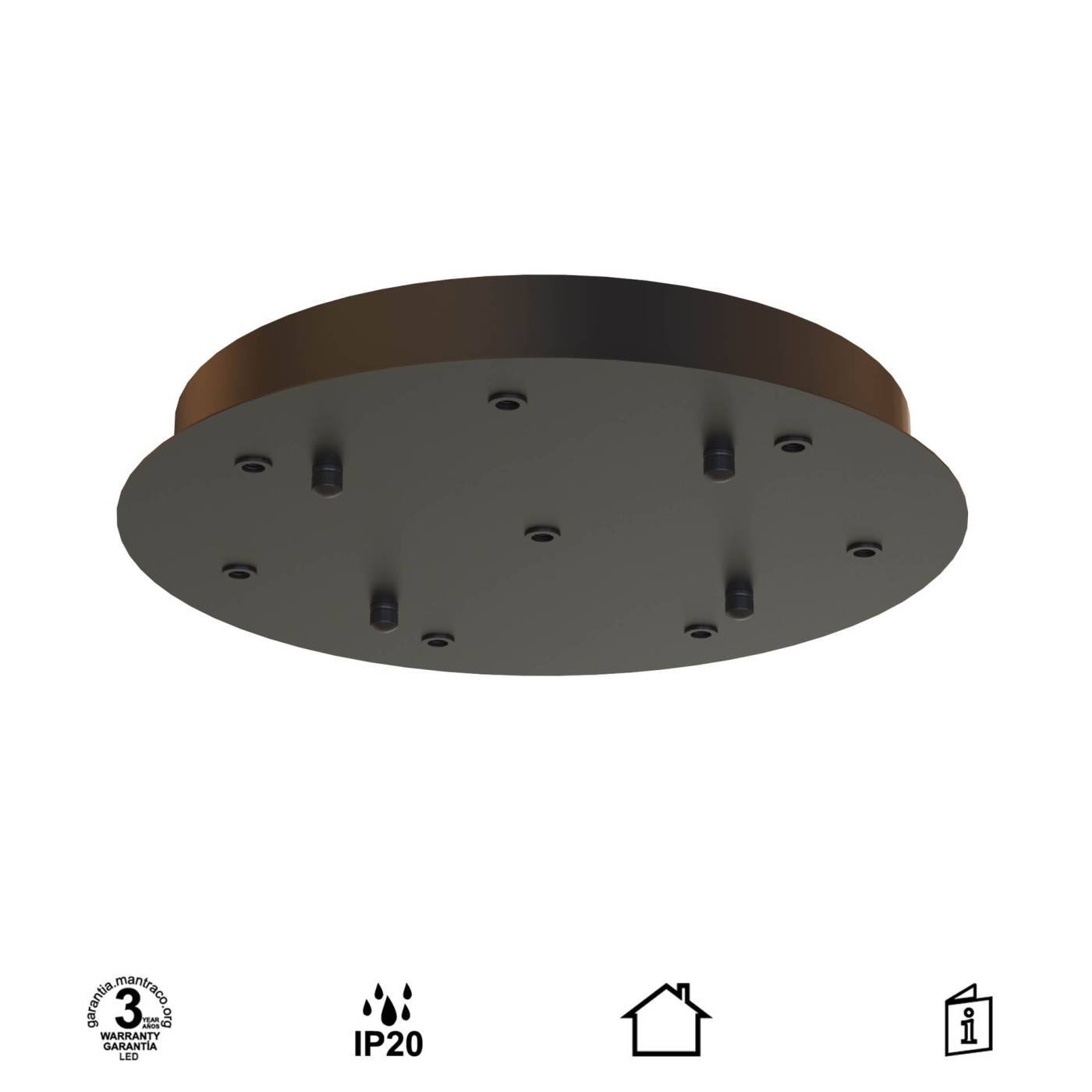 9369 9369 Основание потолочное 8L MODULAR LIGHT FLORONE