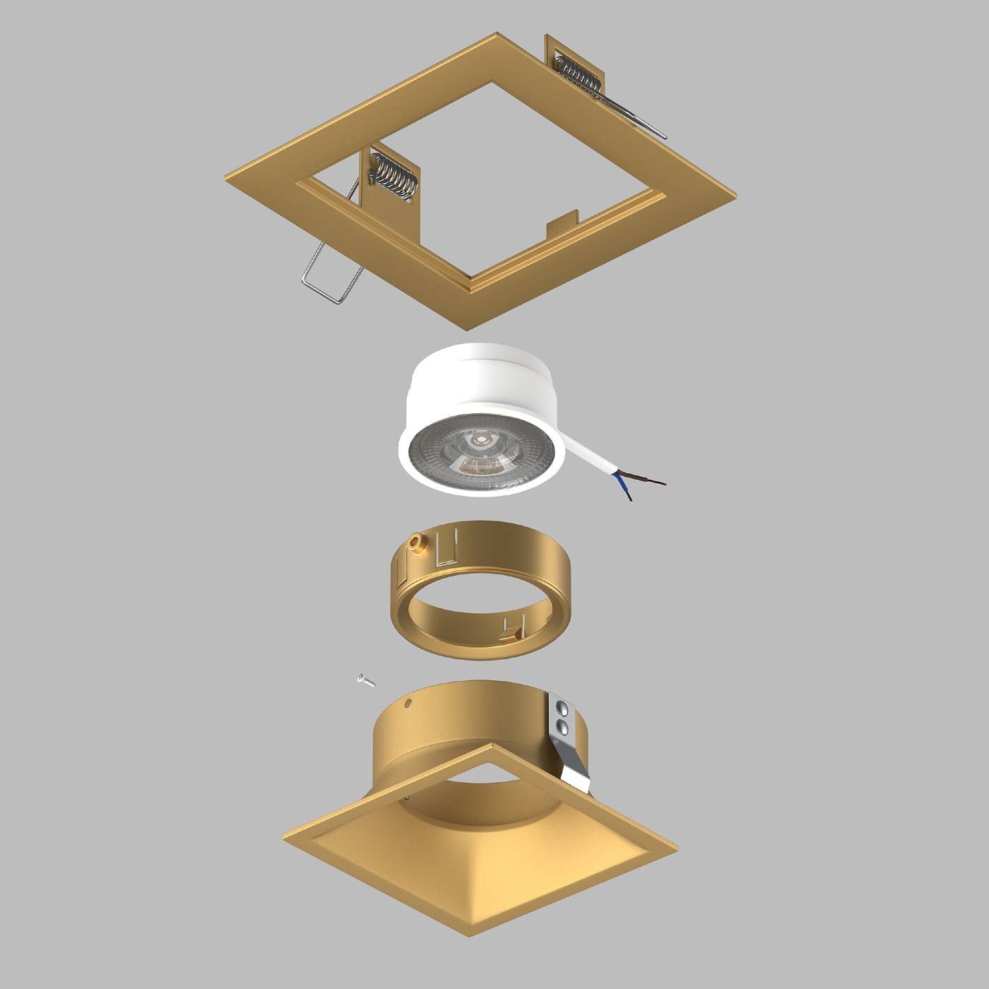 Комплект со светильником Lightstar Domino D51303GMOD