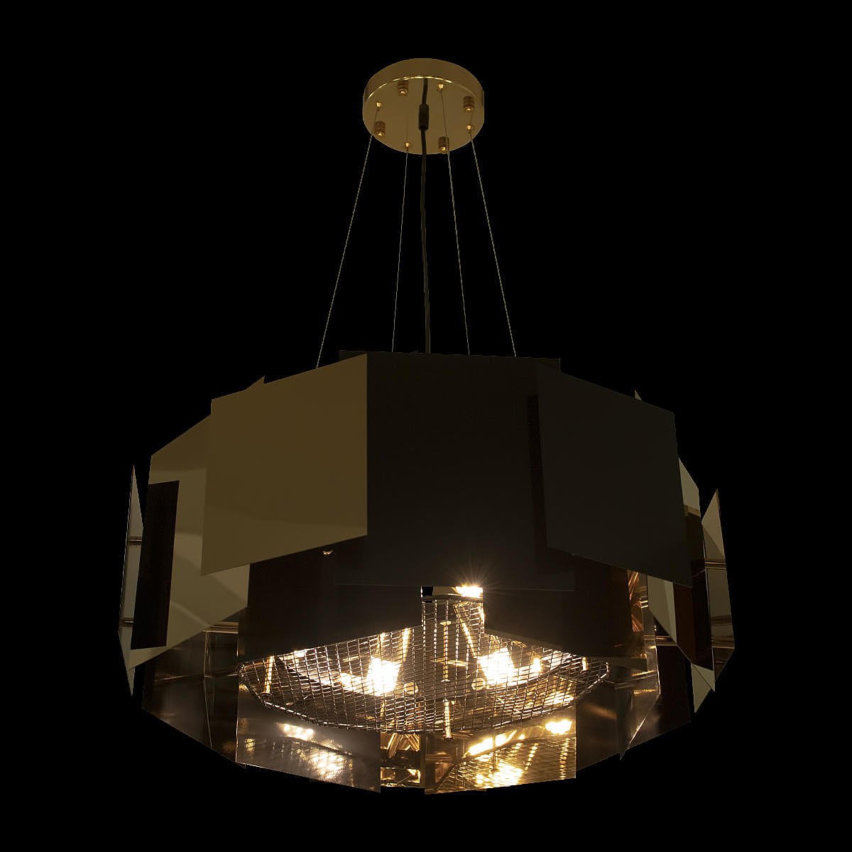 10138/600 Подвесная люстра Loft It Gerard 10138/600