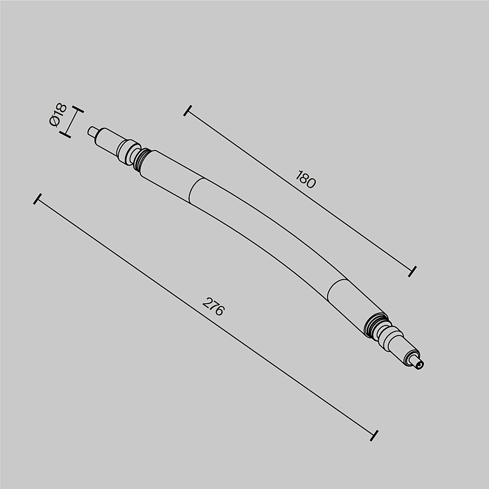 CA005FC-B Гибкий коннектор для системы Axity Maytoni Accessories for system Axity CA005FC-B
