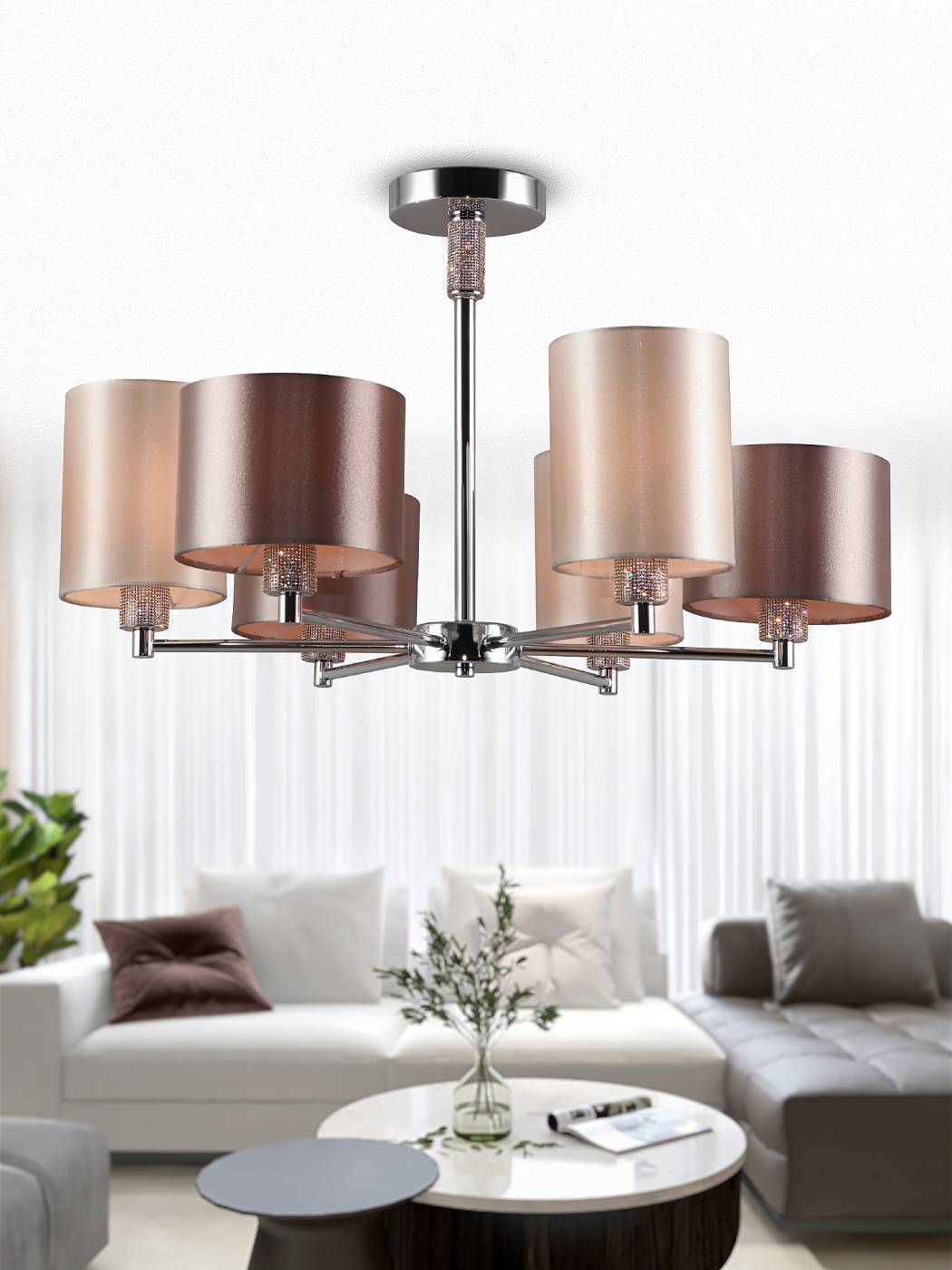 Потолочная люстра Rivoli Ebony 2081-306
