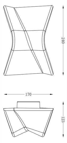 Настенный светильник Deko-Light FLY I 341222