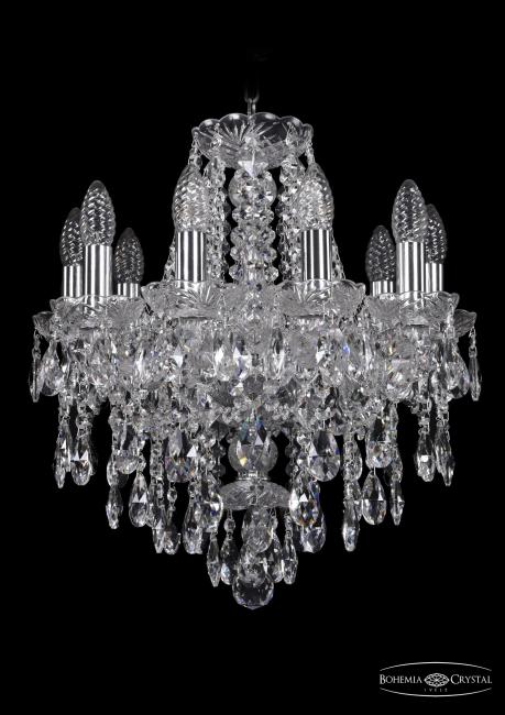 1415/10/141 Ni Подвесная хрустальная люстра 1415 Bohemia 1415/10/141 Ni