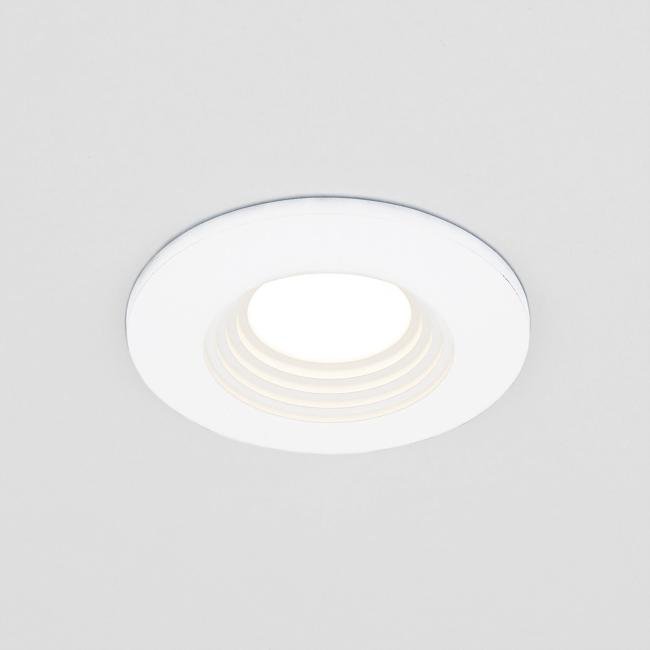 Встраиваемый светильник Elektrostandard Gridi 9903 LED 3W 3000K COB WH белый