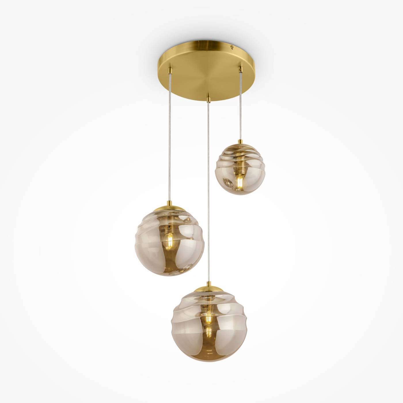 P074PL-03BS Светильник подвесной Maytoni Vinare P074PL-03BS