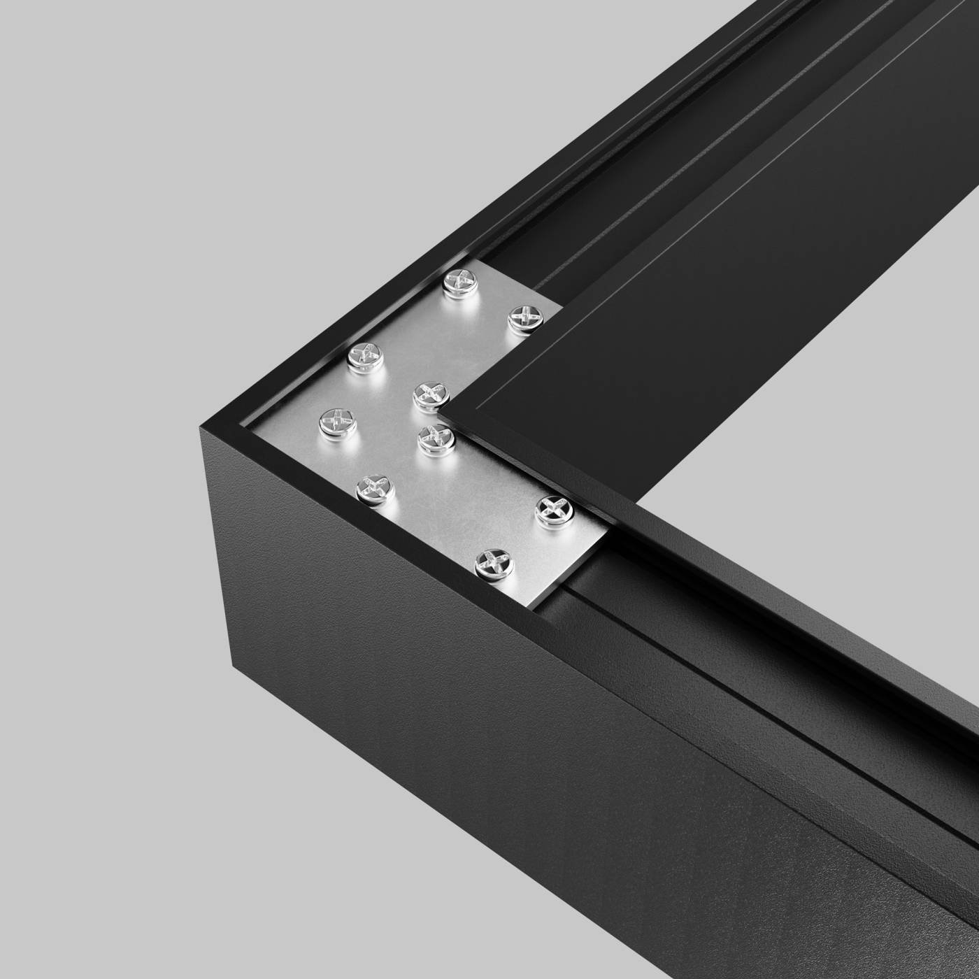 Соединитель угловой для накладного шинопровода Exility Maytoni Accessories for tracks Exility TRA034CL-21