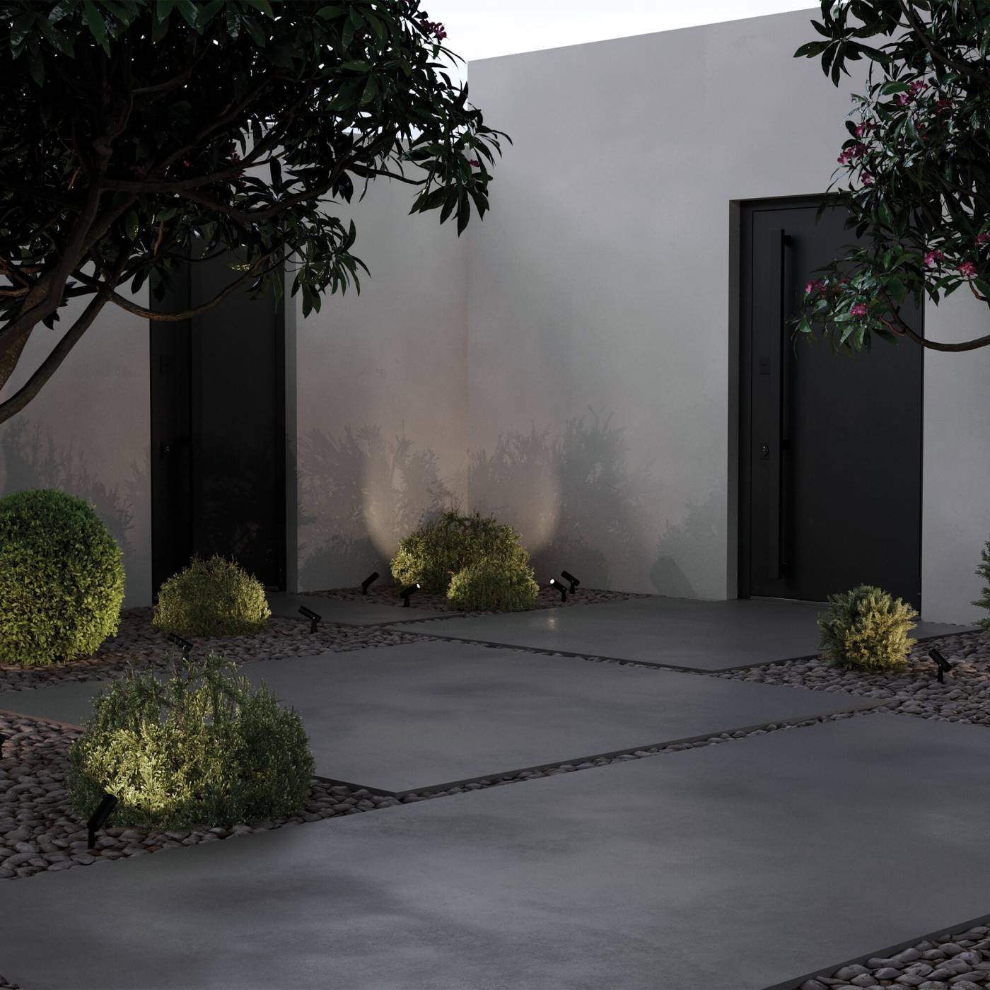 O050FL-L2GF3K Грунтовый светильник Maytoni Bern O050FL-L2GF3K