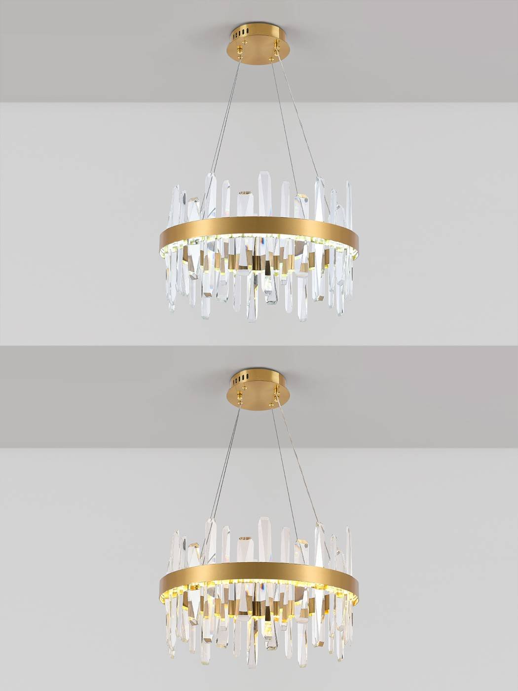 Подвесная люстра Natali Kovaltseva Smart Нимбы LED LAMPS 81254