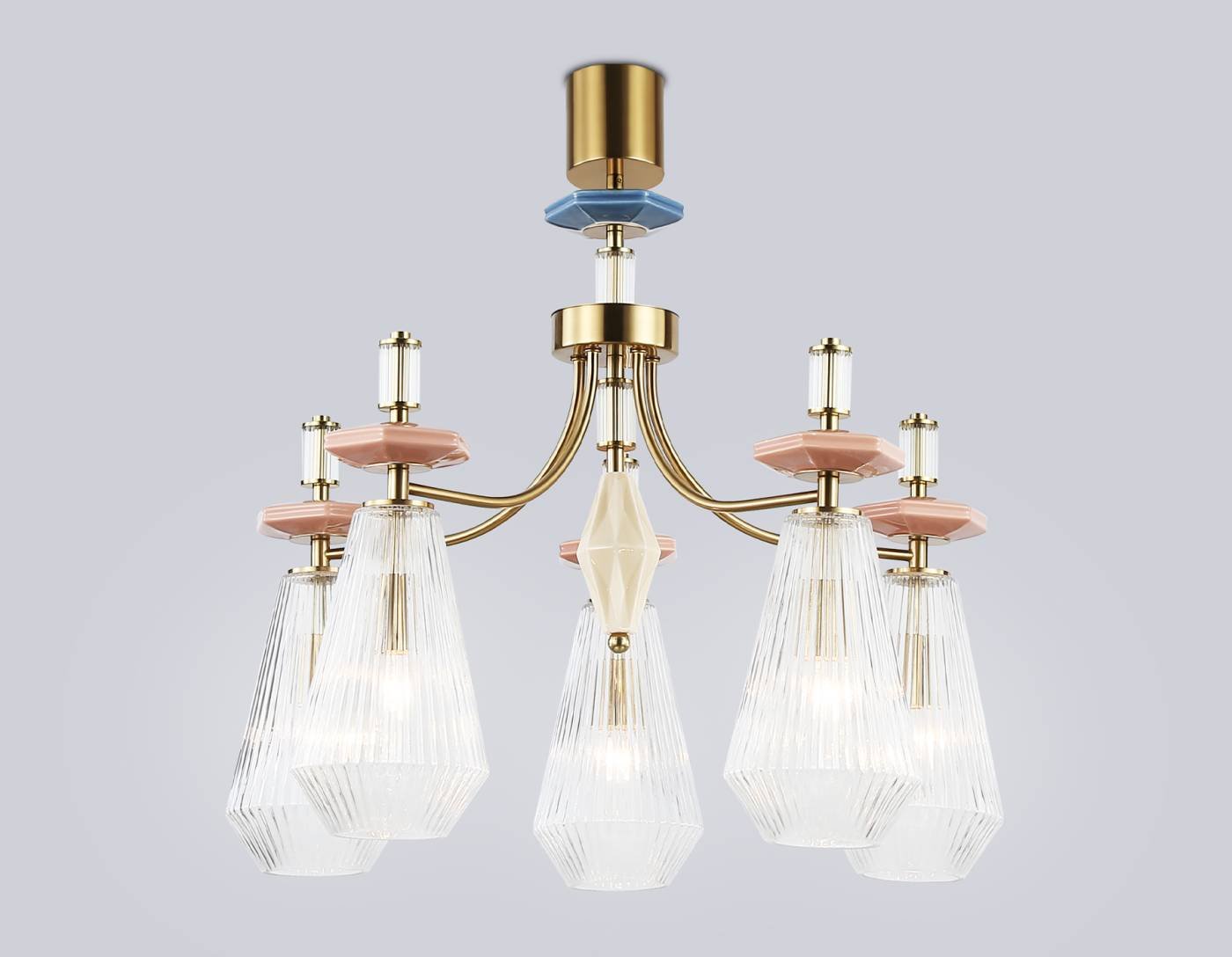 LH53183 Люстра на штанге Ceramo Modern Ambrella LH53183