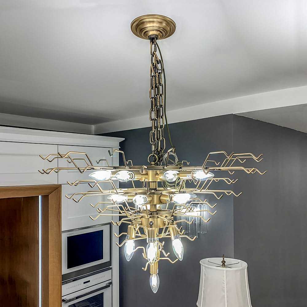 L38100.92 Подвесная хрустальная люстра Tronchi L'Arte Luce Luxury L38100.92