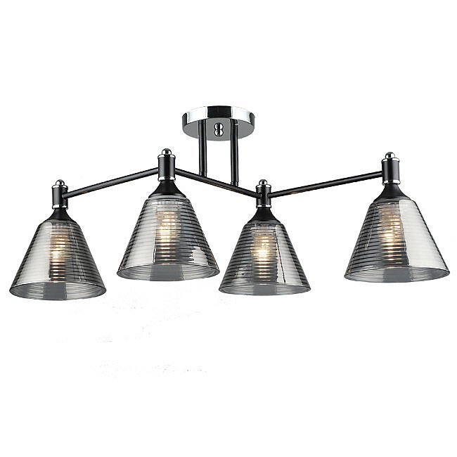 Потолочная люстра Wedo Light Anneta WD3619/4C-BK-CR-SMK