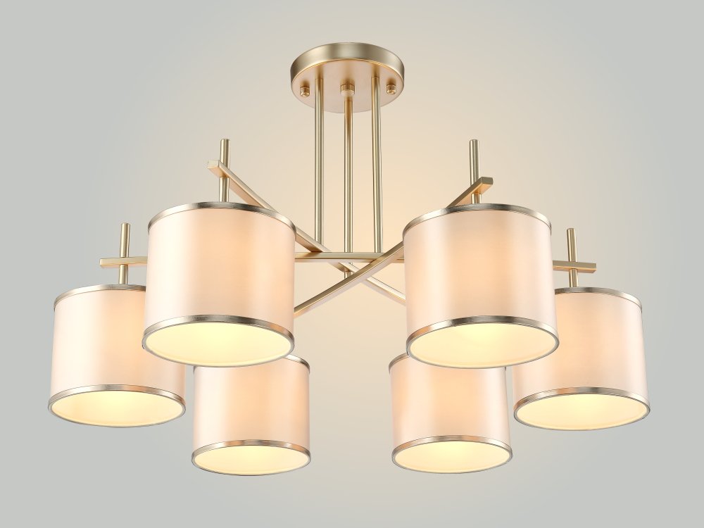 Потолочная люстра Crystal Lux Sergio SERGIO PL6 GOLD