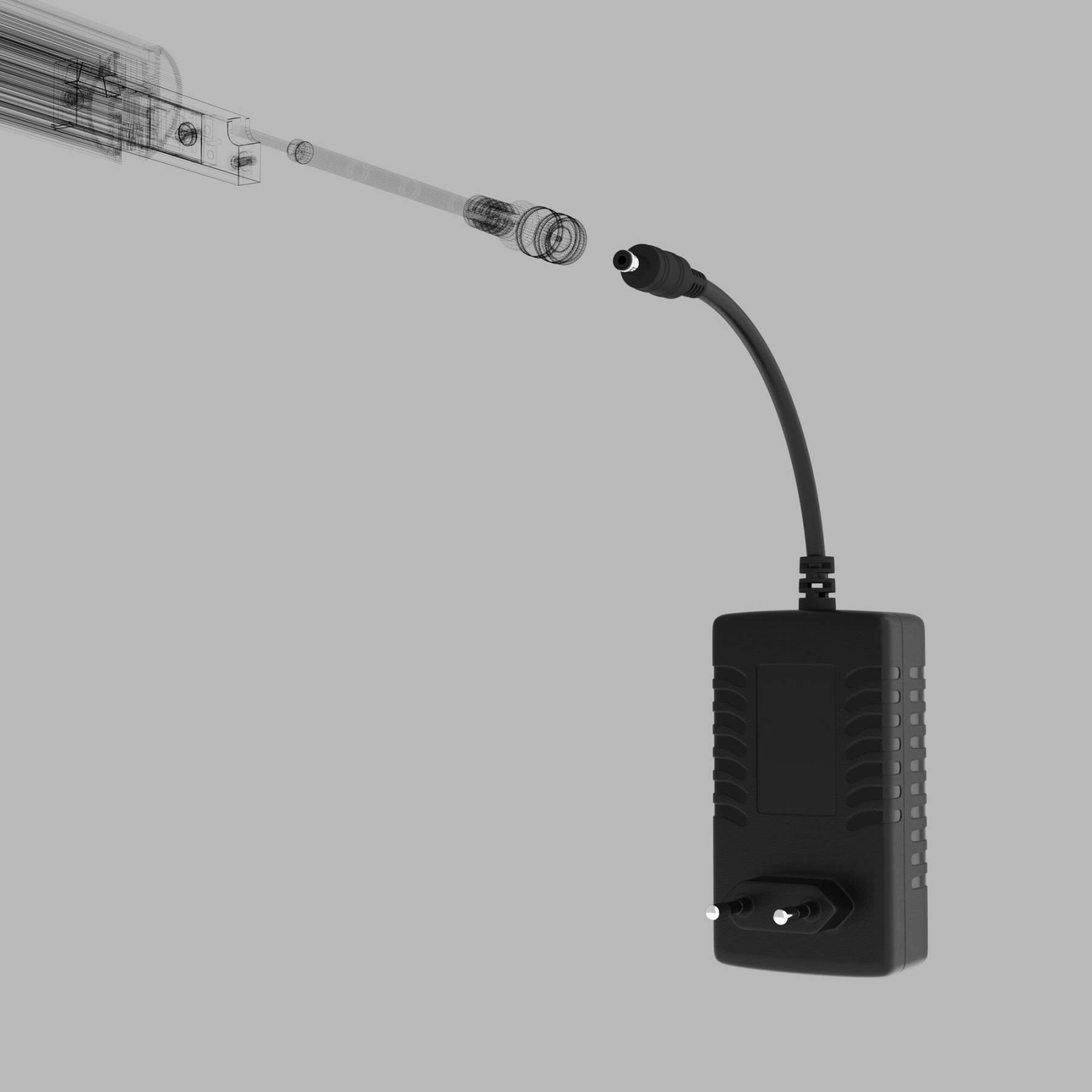 Блок питания 48W (чёрный) 95060/00_система Мини Блок питания Elektrostandard Mini Magnetic Mini Magnetic Блок питания 48W (черный) 95060/00