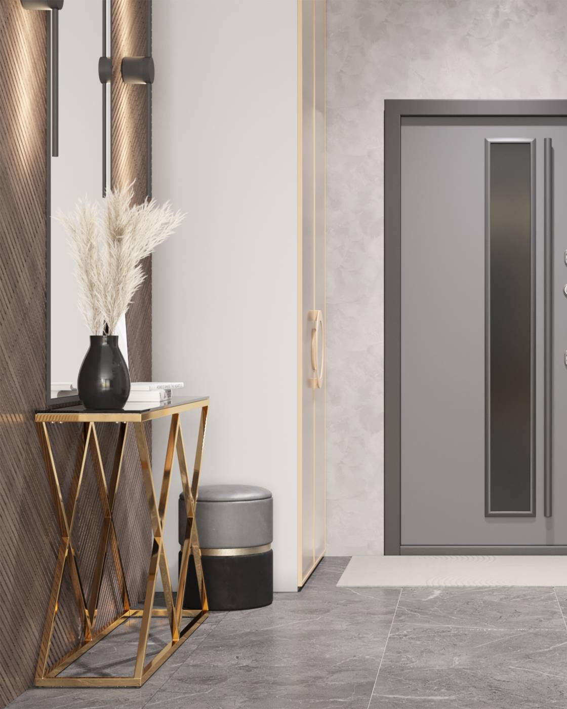 Консоль Moderli ECST-026-TG-SK (115x30)