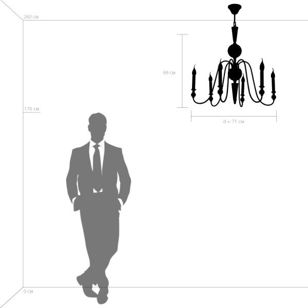 Подвесная люстра Lightstar Ragno 732067