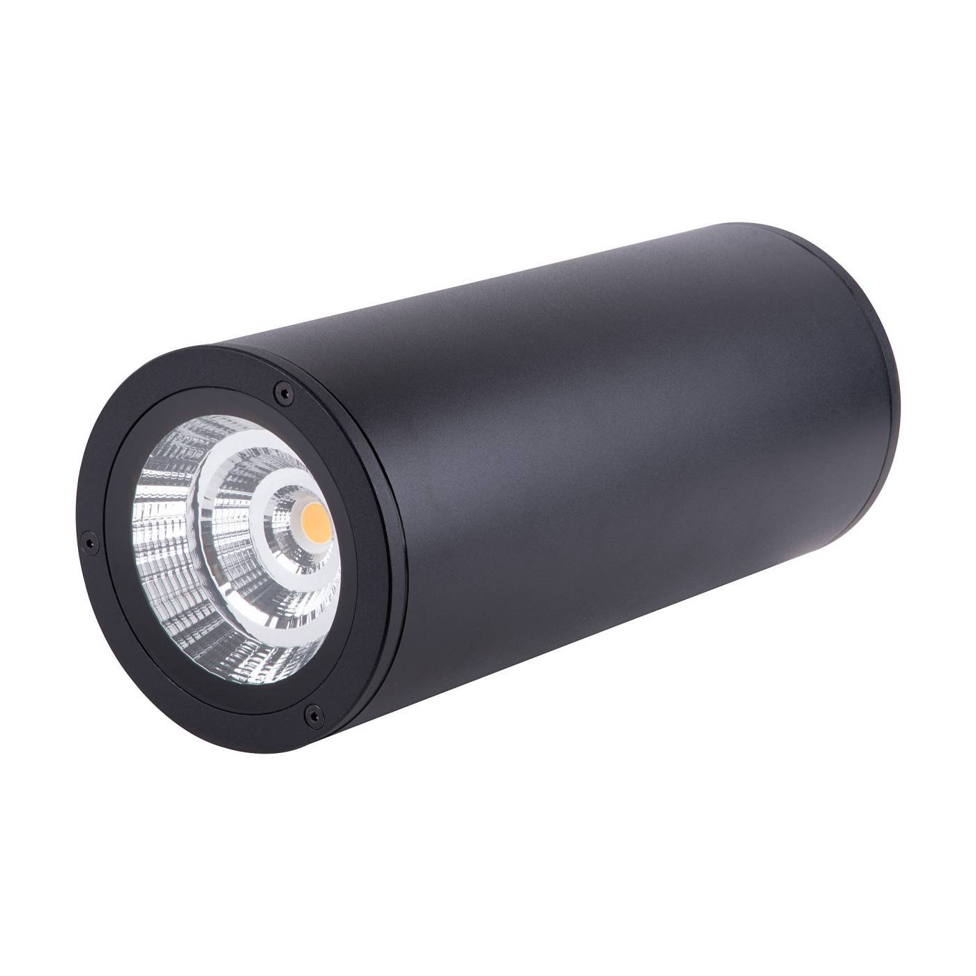 Уличный настенный светильник Uniel ULU-S22D-2x22W/2700K IP65 BLACK