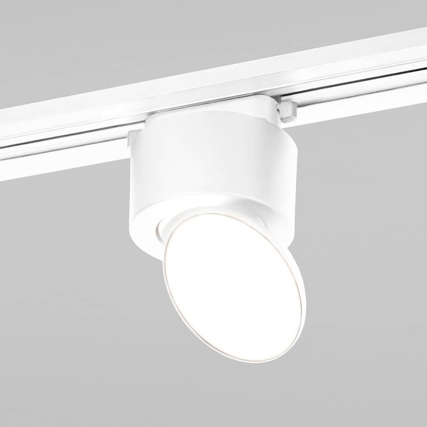 Smooth белый матовый 10W 4200K (85515/01) однофазный Трековый светильник Elektrostandard Smooth Smooth белый матовый 10W 4200K (85515/01) однофазный