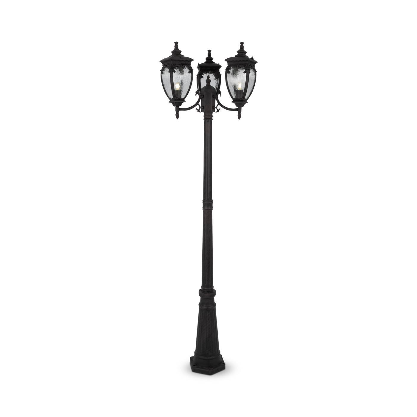 O414FL-03BZ Столб фонарный уличный Maytoni Fleur O414FL-03BZ