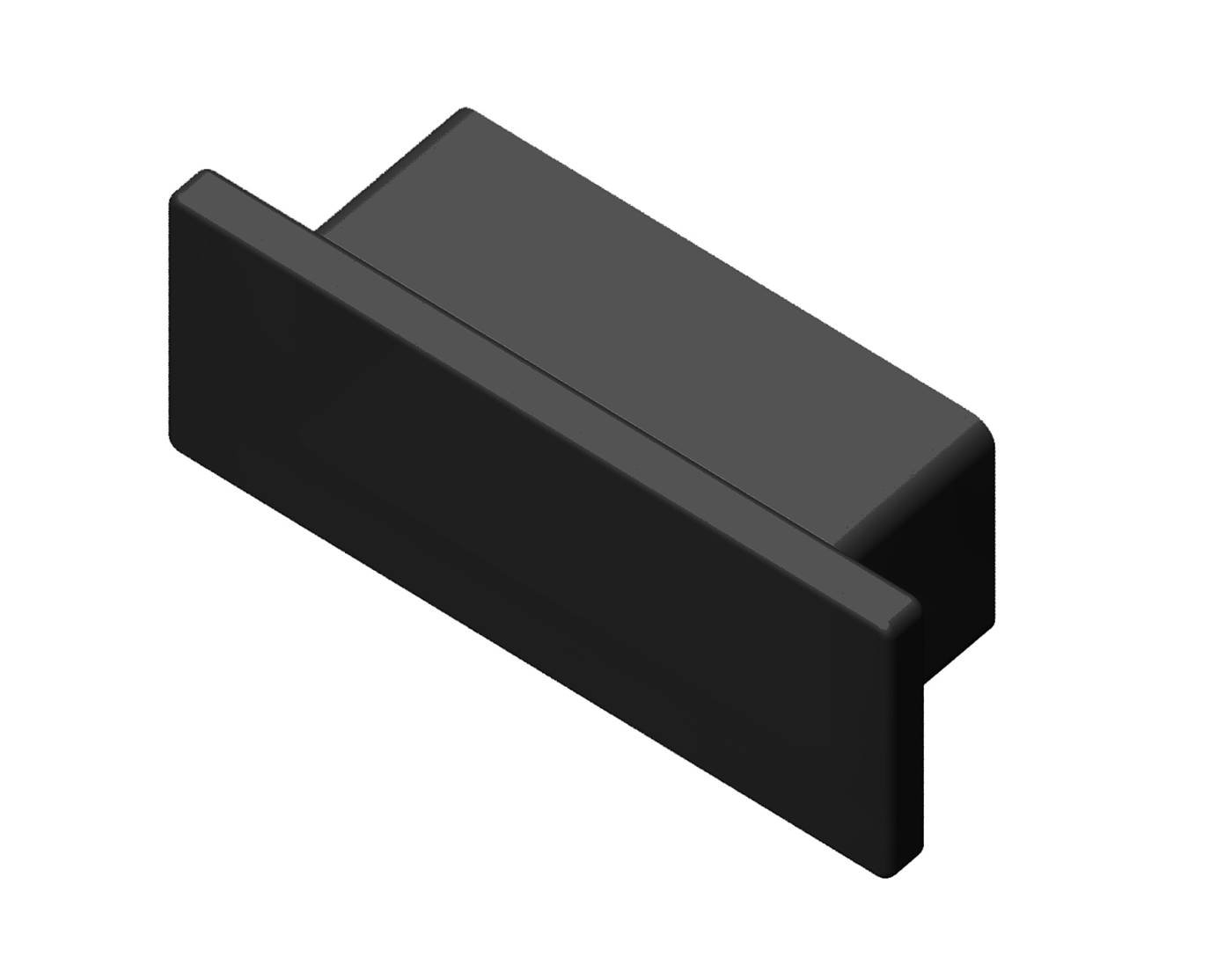 Заглушка для накладного алюминиевого профиля GP1700 (комплект 4шт) Ambrella Illumination GP8320