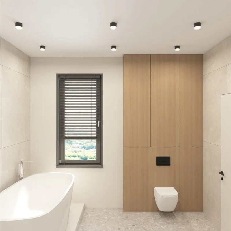 DK-DH2610-BK Накладной светильник AQUA Denkirs DK-DH2610-BK