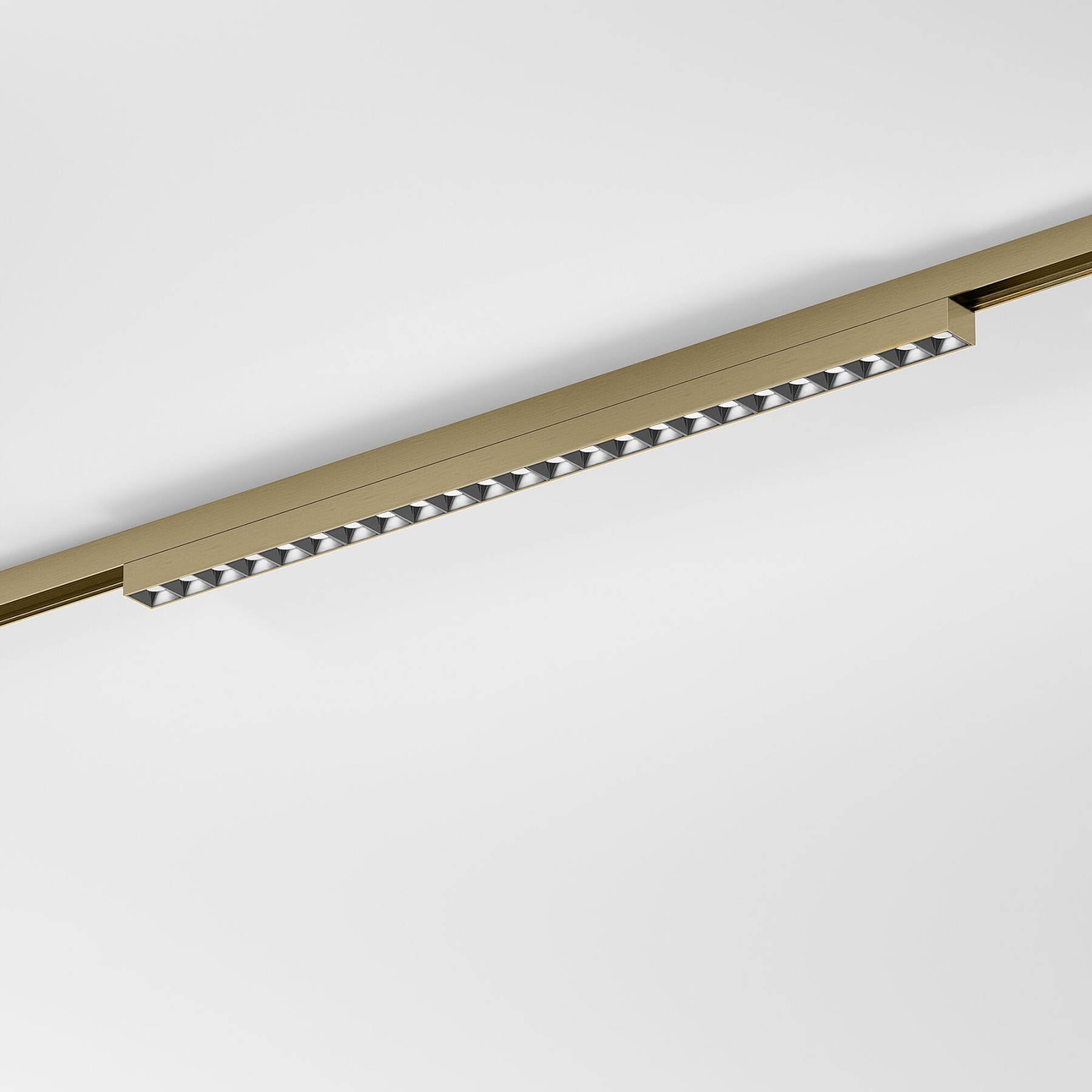 Brass Line Трековый светильник 20W 4000K (латунь) 85529/01 Трековый светильник Elektrostandard Line Magnetic Brass Line Трековый светильник 20W 4000K (латунь) 85529/01