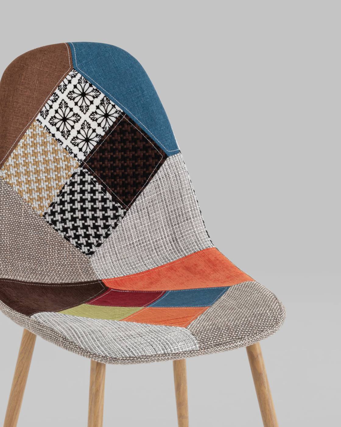 Обеденный стул Stool Group OS-001P-V patchwork DUAL