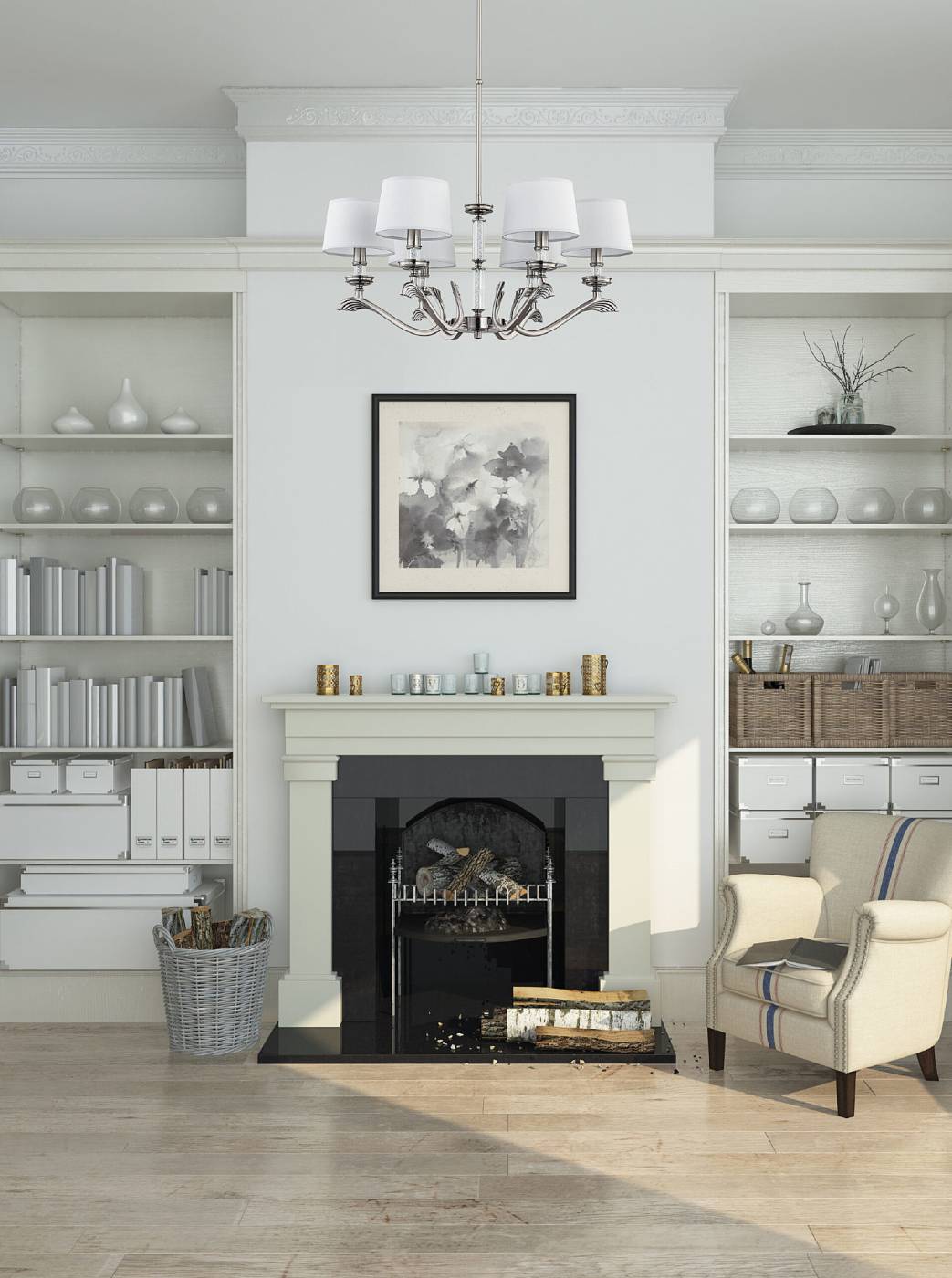 Потолочная люстра Kutek Sparone SPA-ZW-8(P/A)