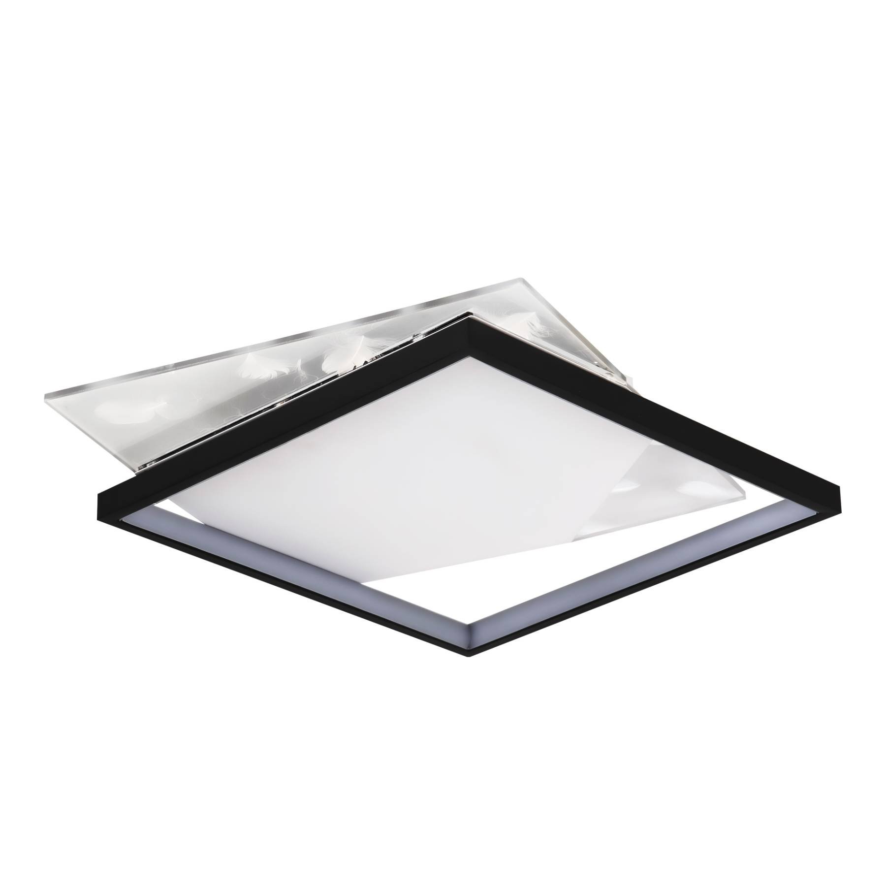 L1042-500 BK Потолочная люстра L LED4U L1042-500 BK