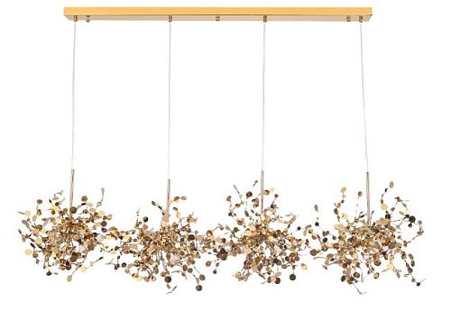 GARDEN SP3x4 L1600 GOLD Подвесная люстра Crystal Lux Garden GARDEN SP3х4 L1600 GOLD