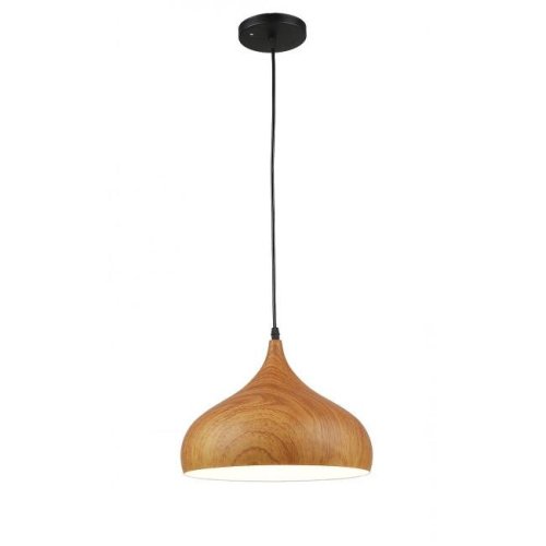 Светильник подвесной IMEX MD.5797-1-P-BK+WOOD