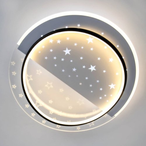 L1036-480 BK Потолочная люстра L LED4U L1036-480 BK