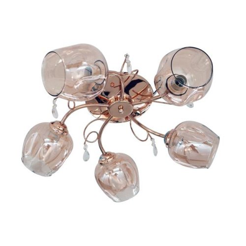 Потолочная люстра ЭкономСвет 31950 31950/5FGD AMB