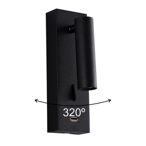 CLT 210W USB BL Светильник спот Crystal Lux Clt 210 CLT 210W USB BL