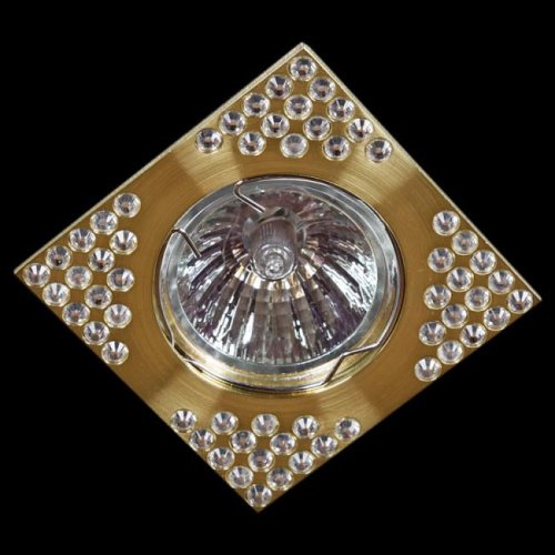 Встраиваемый светильник Sneha 1106/D-S MR16 SGD/CL