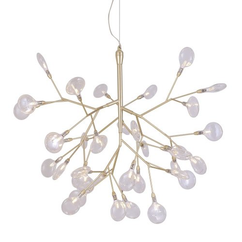 EVITA SP36 GOLD/TRANSPARENT Подвесная люстра Crystal Lux Evita EVITA SP36 GOLD/TRANSPARENT