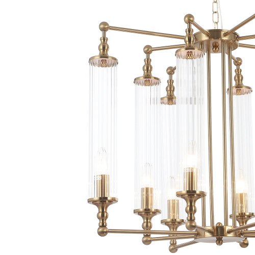 Подвесная люстра Crystal Lux Tomas TOMAS SP8 D650 BRASS
