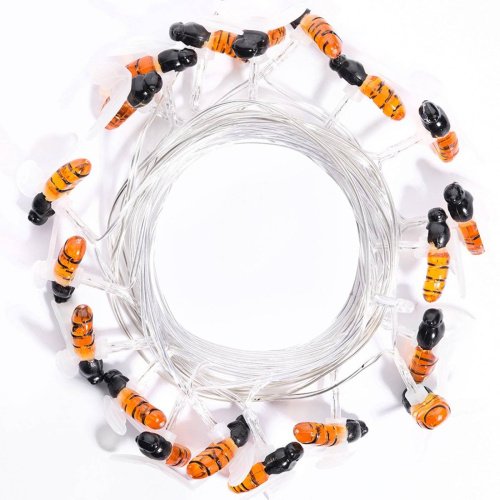 USL-S-127/PT4000 BEES Садовая гирлянда на солнечной батарее Пчелки Uniel USL-S-127/PT4000 BEES