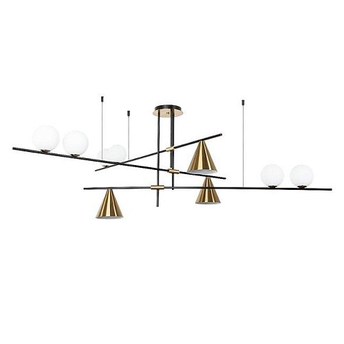 Потолочная люстра Arte Lamp Jacob A7029PL-9BK