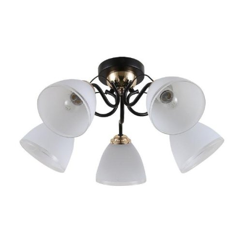 12182/5MBK+FGD WT Потолочная люстра ЭкономСвет 12182 12182/5MBK+FGD WT