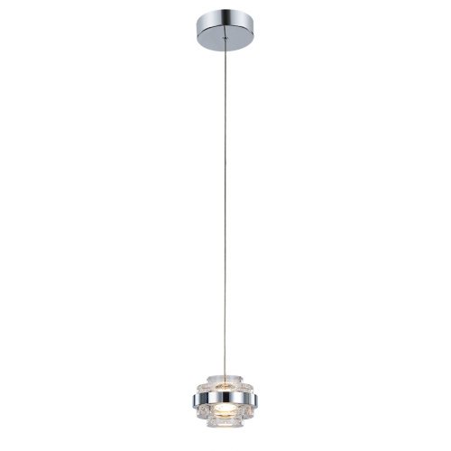 MD22030002-1A chrome/clear Светильник подвесной Delight Collection Indiana MD22030002-1A chrome/clear