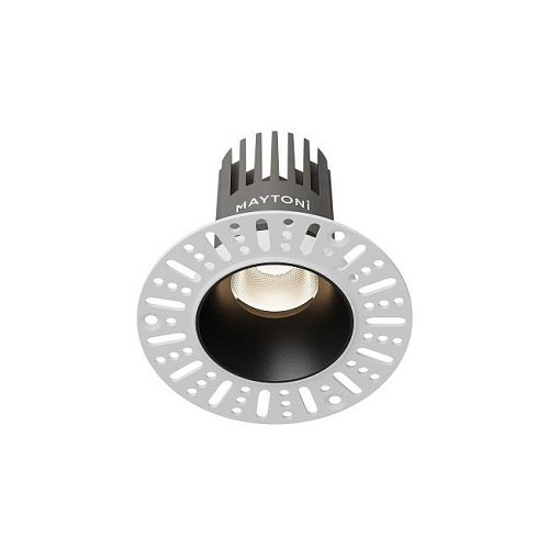 DL124-10W-4K-TRS-B Встраиваемый светильник Maytoni Dip DL124-10W-4K-TRS-B
