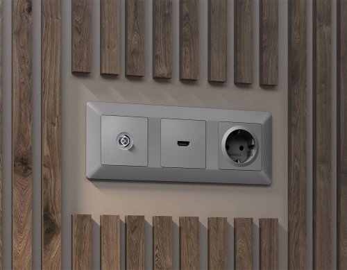 Розетка Ambrella Volt ALFA MA513005