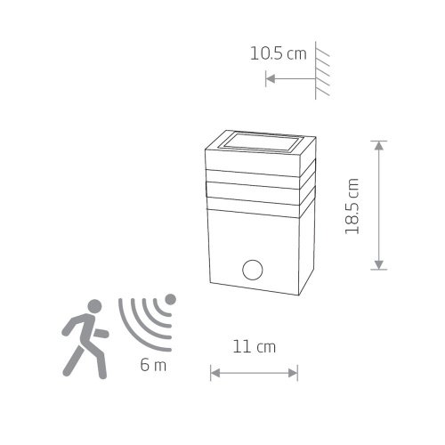 Уличный настенный светильник Nowodvorski Rio 7017