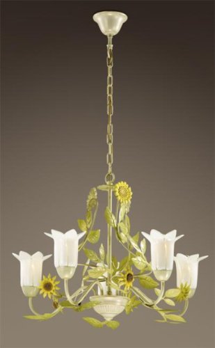 2651/5 Люстра подвесная с цветочками Sunflower 2651/5 Odeon Light