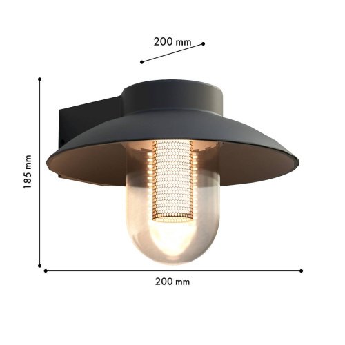 Уличный настенный светильник Favourite Lock 4384-1W