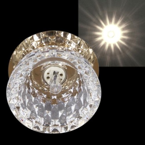 Встраиваемый светильник Sneha 7298/H G9 GD