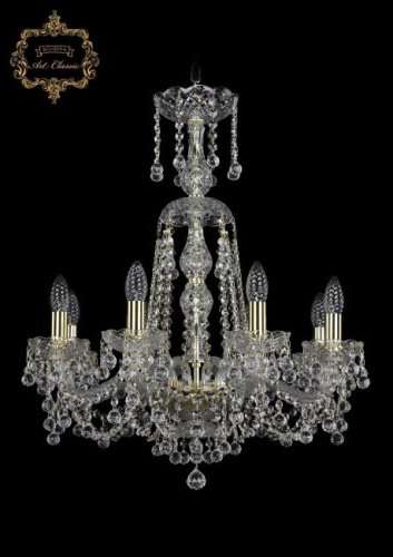 11.26.8.200.XL-65.Gd.B Подвесная хрустальная люстра 11.26 Art Classic 11.26.8.200.XL-65.Gd.B