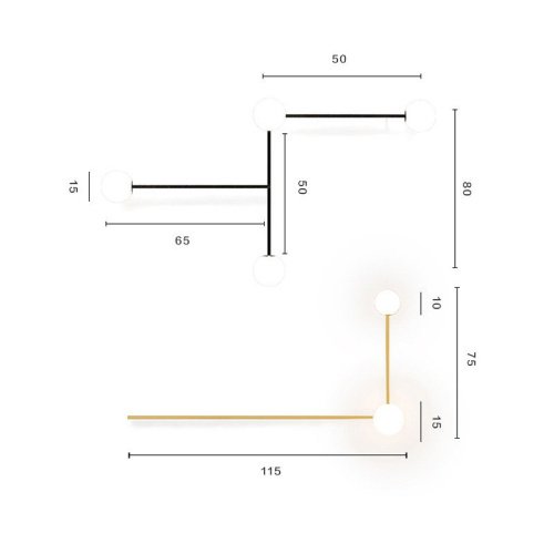 Настенный светильник ImperiumLoft Lines-13 189565-26